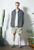 セイントペイン(SAINTPAIN) SP TARTAN CHECK SHIRTS-BLACK