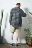 セイントペイン(SAINTPAIN) SP TARTAN CHECK SHIRTS-BLACK