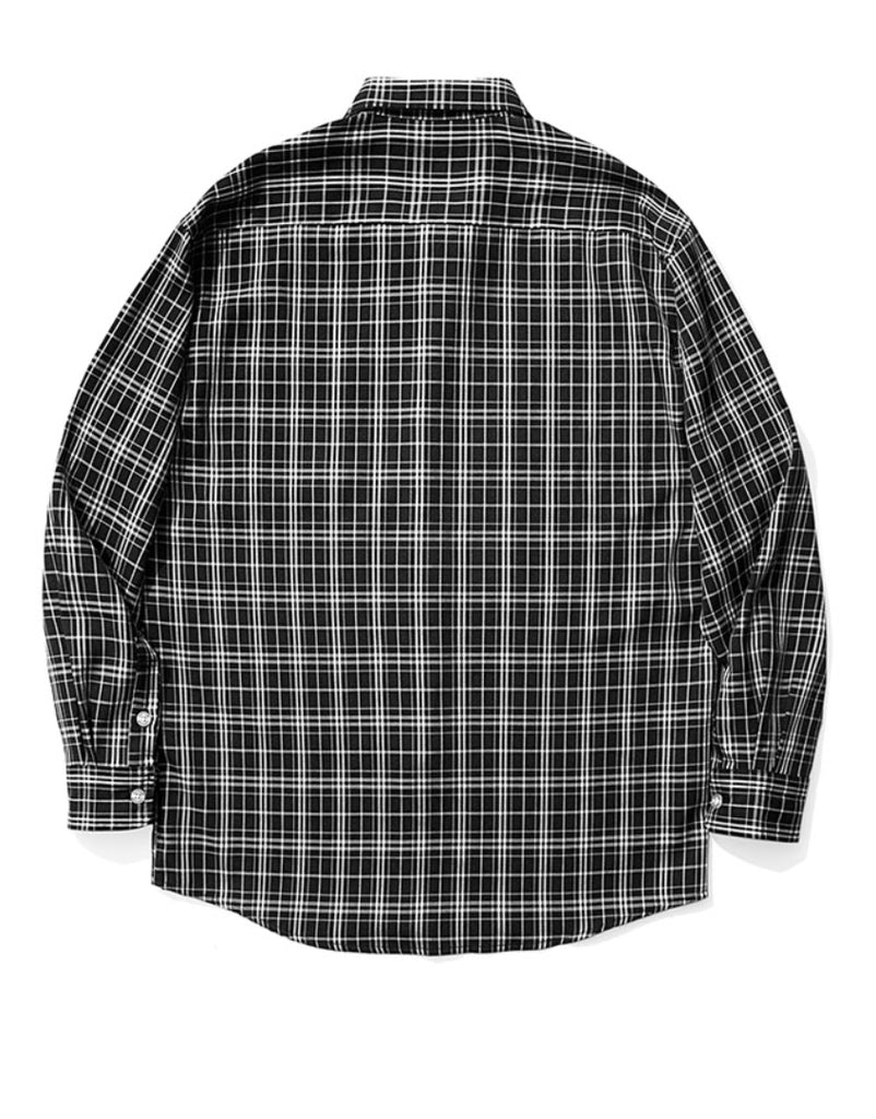 セイントペイン(SAINTPAIN) SP TARTAN CHECK SHIRTS-BLACK