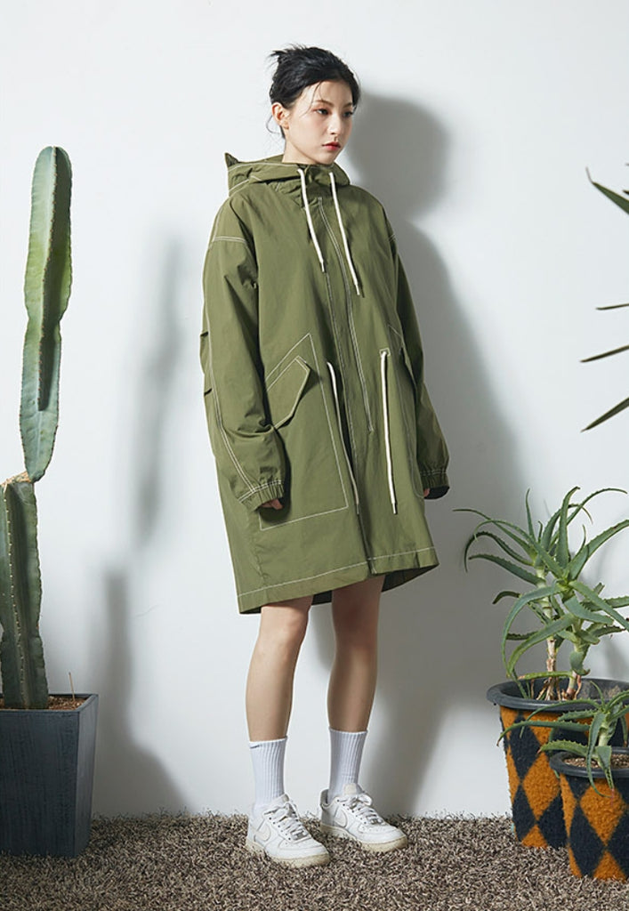 セイントペイン(SAINTPAIN) SP OVERSIZED M51 FISHTAIL PARKA-KHAKI
