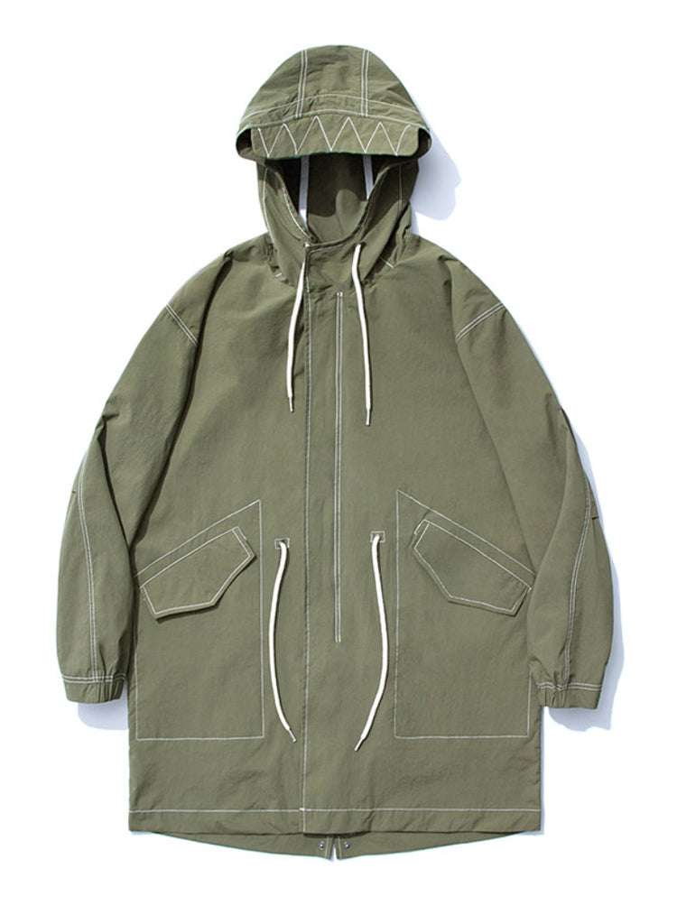 セイントペイン(SAINTPAIN) SP OVERSIZED M51 FISHTAIL PARKA-KHAKI