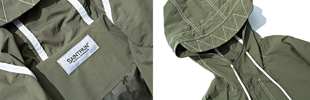 セイントペイン(SAINTPAIN) SP OVERSIZED M51 FISHTAIL PARKA-KHAKI