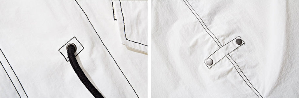 セイントペイン(SAINTPAIN) SP OVERSIZED M51 FISHTAIL PARKA-IVORY
