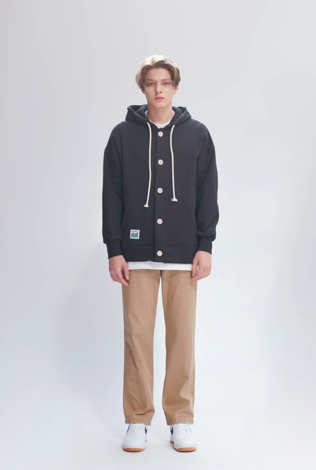 ユベスコ(UBESCO) ALMOND HOODIE CARDIGAN 4COLOR SMHD8077