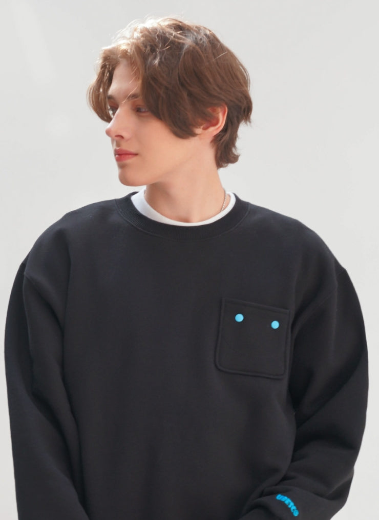 ユベスコ(UBESCO) CREWNECK MINIPOCKET SWEATSHIRT 4COLOR BJMT8079