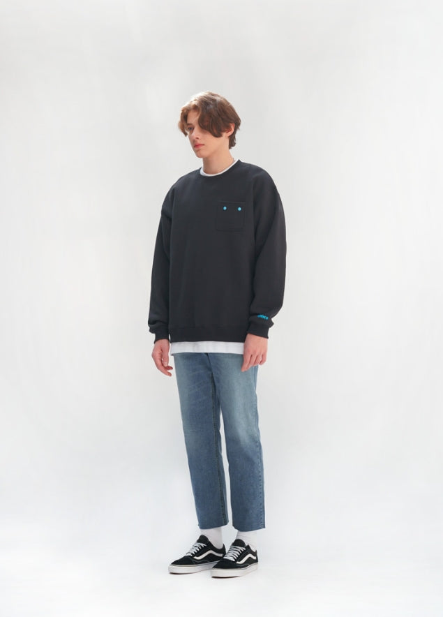 ユベスコ(UBESCO) CREWNECK MINIPOCKET SWEATSHIRT 4COLOR BJMT8079