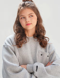 ユベスコ(UBESCO) CREWNECK MINIPOCKET SWEATSHIRT 4COLOR BJMT8079