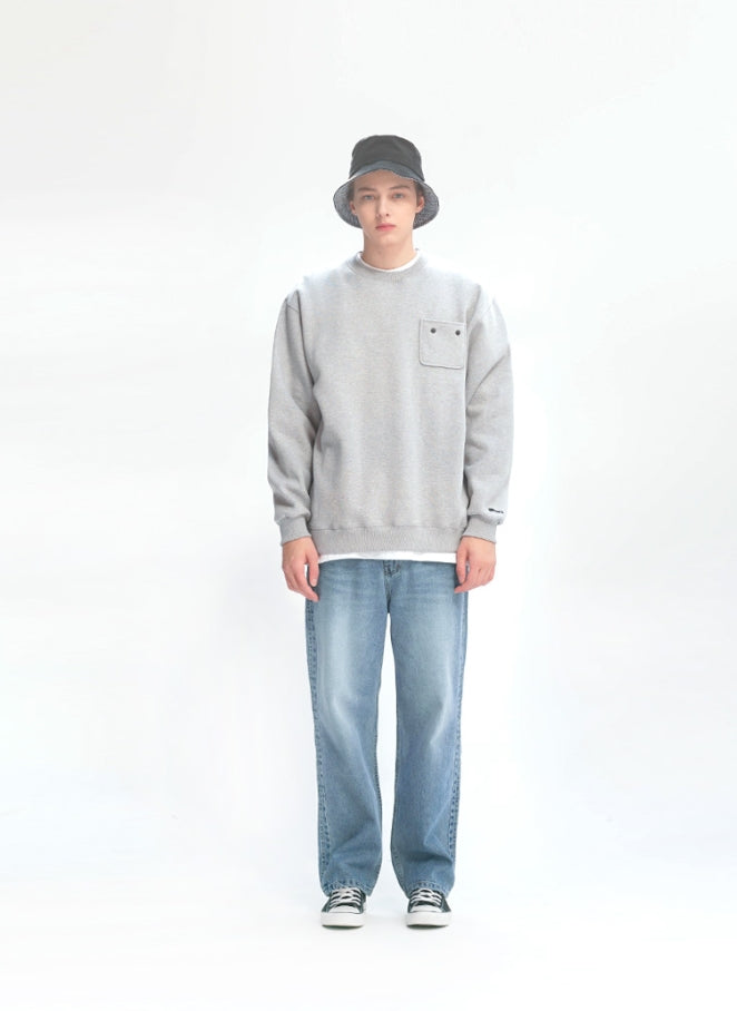 ユベスコ(UBESCO) CREWNECK MINIPOCKET SWEATSHIRT 4COLOR BJMT8079