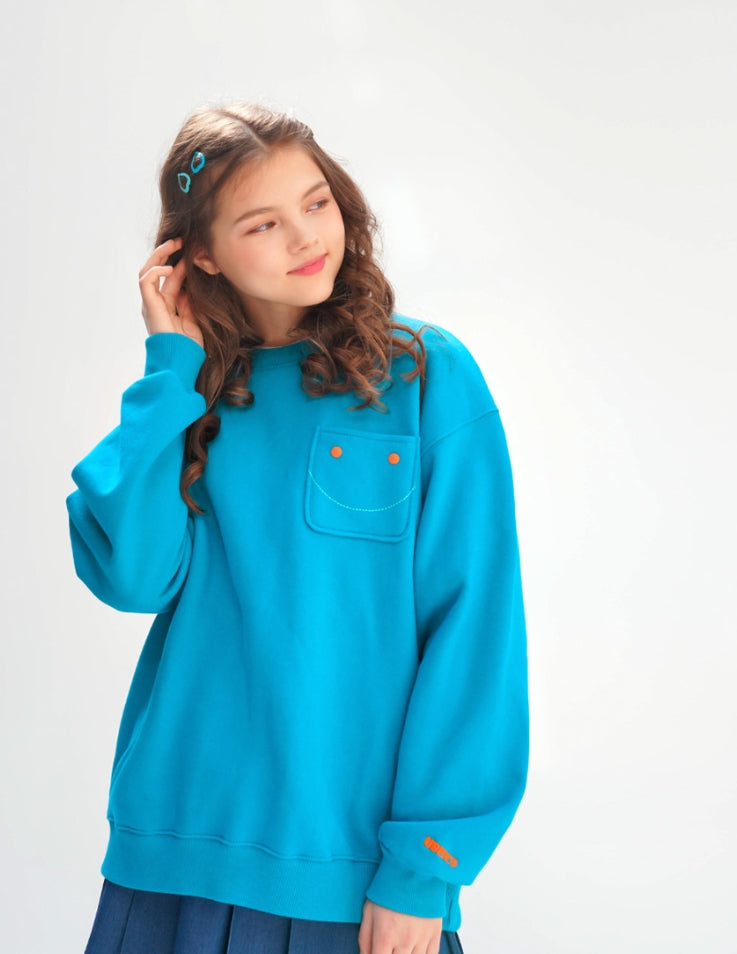 ユベスコ(UBESCO) CREWNECK MINIPOCKET SWEATSHIRT 4COLOR BJMT8079