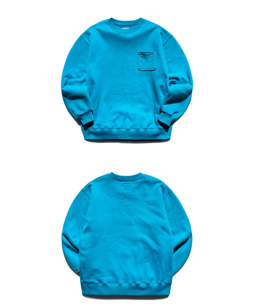ユベスコ(UBESCO) CREWNECK MINIPOCKET SWEATSHIRT 4COLOR BJMT8079