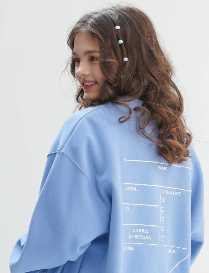 ユベスコ(UBESCO) PRESENTCARD SWEATSHIRT 4COLOR BJHD8078