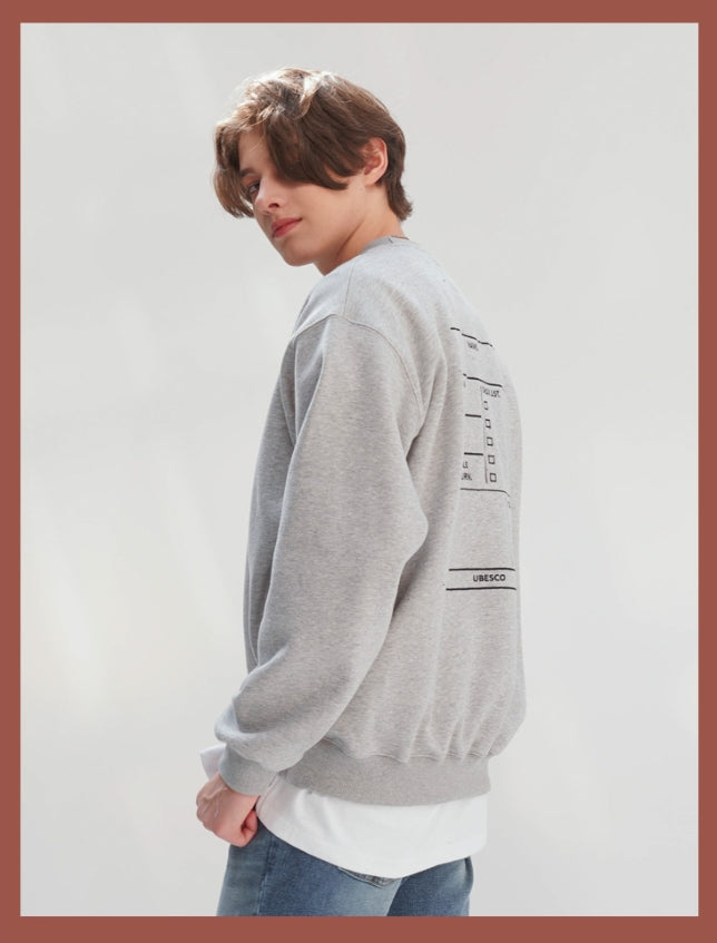 ユベスコ(UBESCO) PRESENTCARD SWEATSHIRT 4COLOR BJHD8078