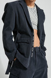 イーエスシースタジオ(ESC STUDIO)  Denim pocket blazer