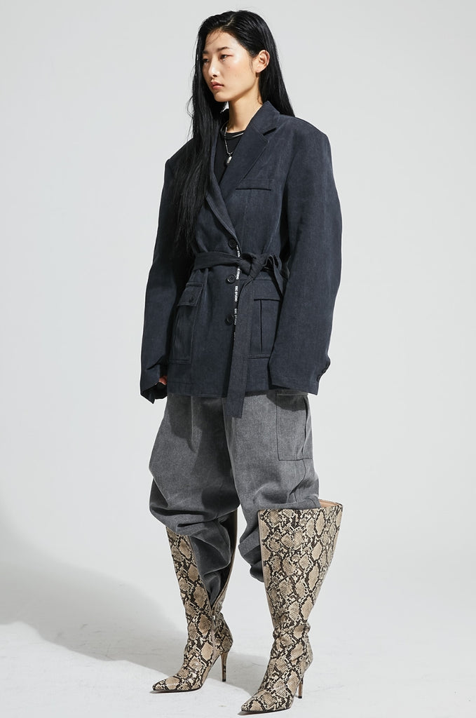 イーエスシースタジオ(ESC STUDIO)  Denim pocket blazer