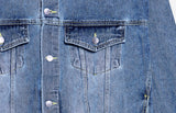 アクメドラビ(acme' de la vie) ADLV PAINTING DENIM JACKET BLUE
