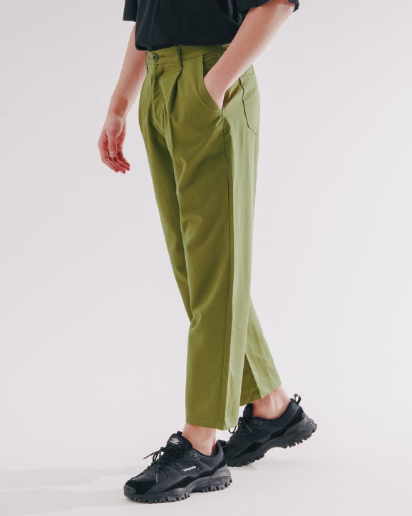 ダブルユーブイプロジェクト(WV PROJECT) LAY BACK PANTS OLIVE CJLP7360