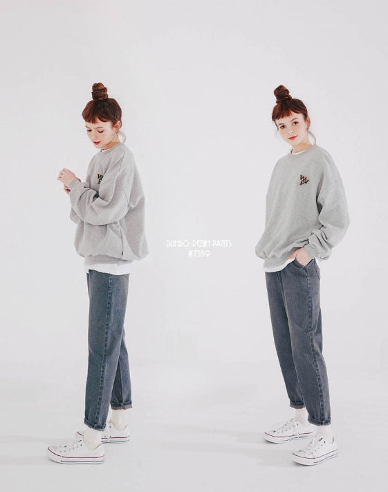 ダブルユーブイプロジェクト(WV PROJECT) DUMBO DENIM PANTS BLUE CJLP7359