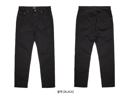 ダブルユーブイプロジェクト(WV PROJECT) MATE COTTON PANTS BLACK CJLP7356