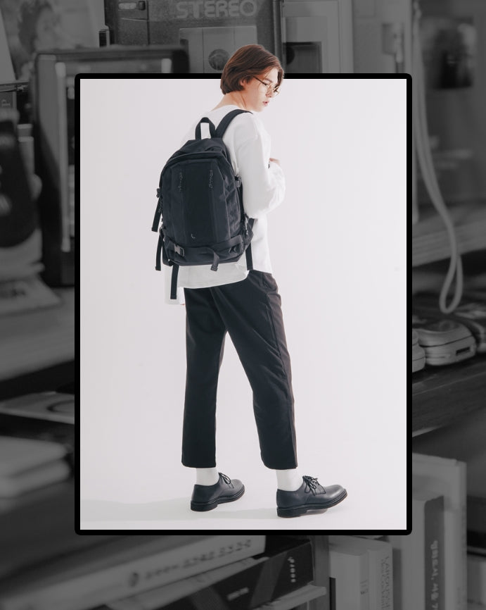 ダブルユーブイプロジェクト(WV PROJECT) LAY BACK PANTS BLACK CJLP7360