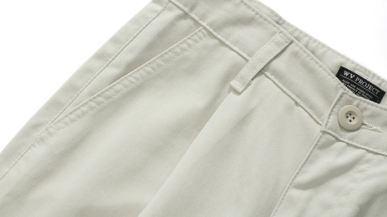 ダブルユーブイプロジェクト(WV PROJECT) LAY BACK PANTS CREAM CJLP7360