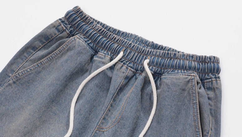 ダブルユーブイプロジェクト(WV PROJECT) DUMBO DENIM PANTS BLUE CJLP7359