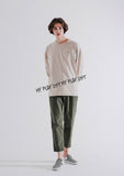 ダブルユーブイプロジェクト(WV PROJECT) MATE COTTON PANTS KHAKI CJLP7356