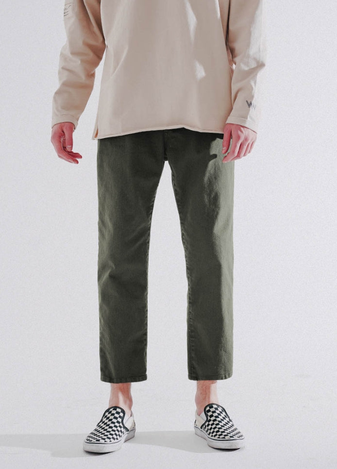 ダブルユーブイプロジェクト(WV PROJECT) MATE COTTON PANTS KHAKI CJLP7356