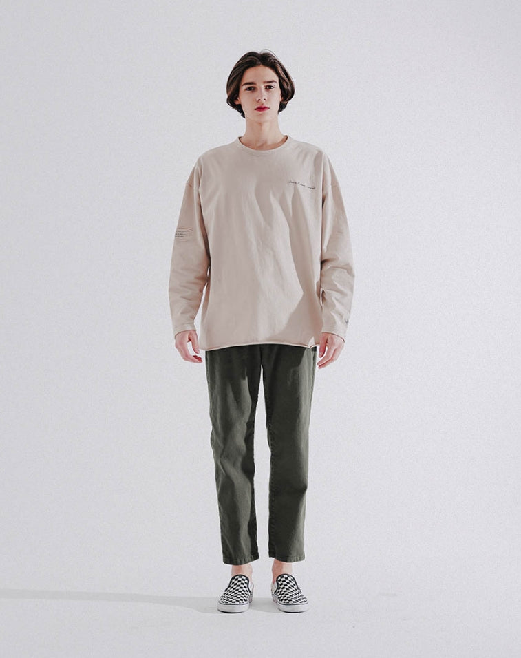 ダブルユーブイプロジェクト(WV PROJECT) MATE COTTON PANTS KHAKI CJLP7356