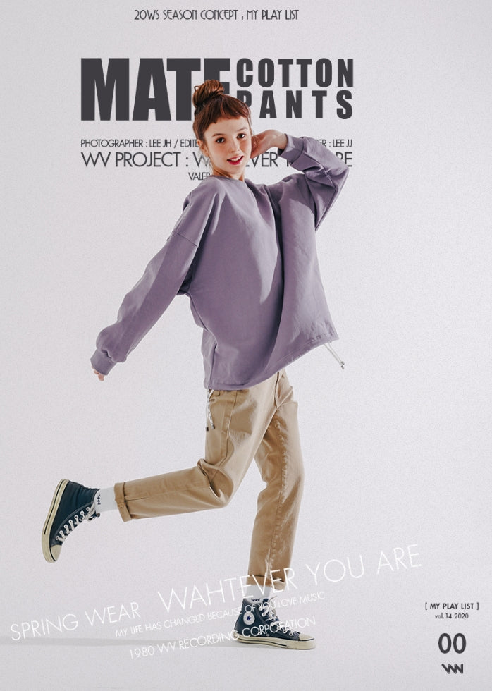 ダブルユーブイプロジェクト(WV PROJECT) MATE COTTON PANTS BEIGE CJLP7356