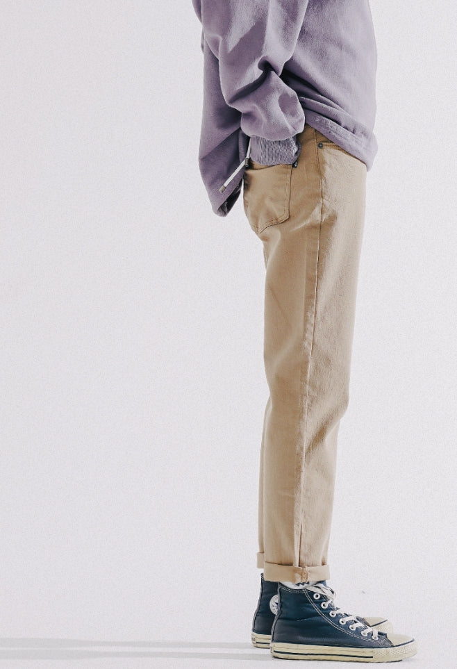 ダブルユーブイプロジェクト(WV PROJECT) MATE COTTON PANTS BEIGE CJLP7356