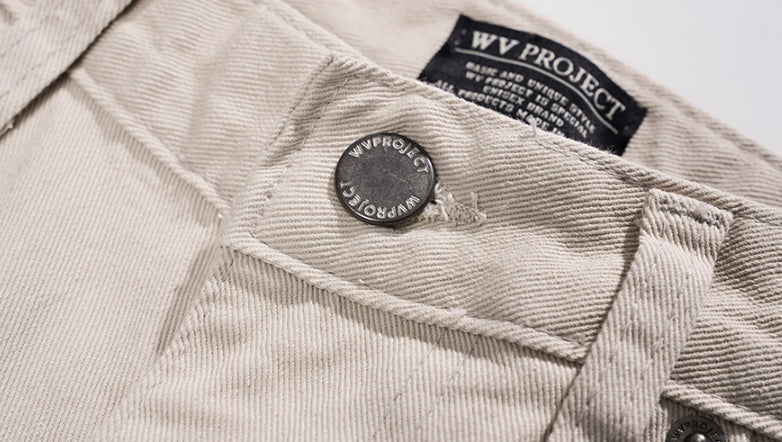 ダブルユーブイプロジェクト(WV PROJECT) MATE COTTON PANTS CREAM CJLP7356