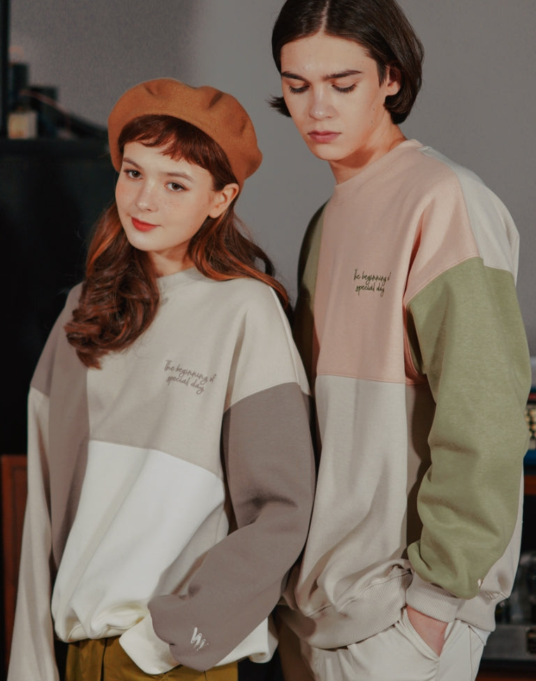 ダブルユーブイプロジェクト(WV PROJECT)  NEW BOND SWEATSHIRT CREAM SYMT7365