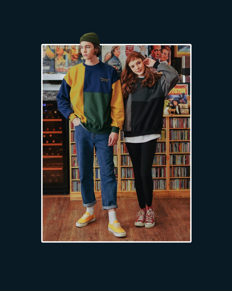 ダブルユーブイプロジェクト(WV PROJECT)  NEW BOND SWEATSHIRT GREEN SYMT7365