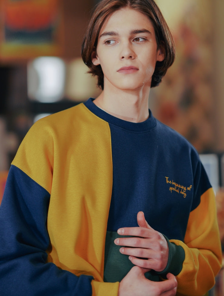 ダブルユーブイプロジェクト(WV PROJECT)  NEW BOND SWEATSHIRT GREEN SYMT7365