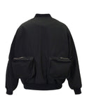 クーデグレース(Coup de grace)  BACK POCKET MA-1 JACKET BLACK