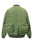 クーデグレース(Coup de grace)  BACK POCKET MA-1 JACKET OLIVE