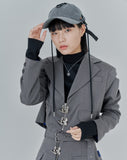 オージーオーディー(OZOD) SMOKER BALL-CAP_gray