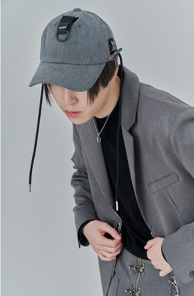オージーオーディー(OZOD) SMOKER BALL-CAP_gray