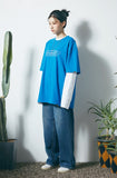 セイントペイン(SAINTPAIN)  SP SAINT LOGO TEE-BLUE