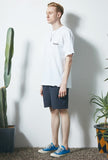 セイントペイン(SAINTPAIN) SP SEASIDE PALM TREE TEE-WHITE
