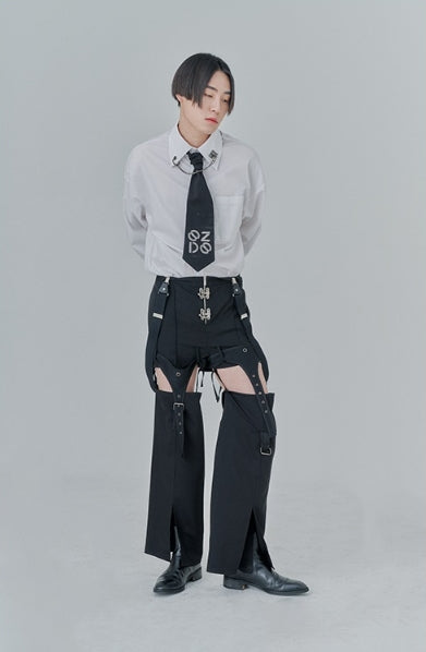 オージーオーディー(OZOD) DETACHABLE PANTS_black