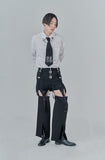 オージーオーディー(OZOD) DETACHABLE PANTS_black