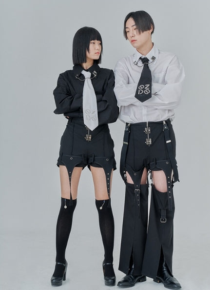 オージーオーディー(OZOD) DETACHABLE PANTS_black