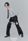 オージーオーディー(OZOD) DETACHABLE PANTS_black