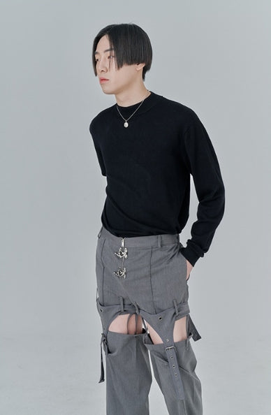 オージーオーディー(OZOD) DETACHABLE PANTS_gray
