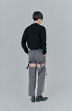 オージーオーディー(OZOD) DETACHABLE PANTS_gray