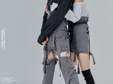 オージーオーディー(OZOD) DETACHABLE PANTS_gray