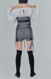 オージーオーディー(OZOD) DETACHABLE PANTS_gray