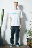 セイントペイン(SAINTPAIN)  SP CALIFORNIA RAINBOW TEE-WHITE