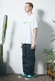 セイントペイン(SAINTPAIN)  SP CALIFORNIA RAINBOW TEE-WHITE